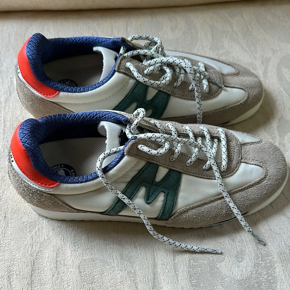 KARHU CHAMPIONAIR MESTARI‎ SNEAKER WHITE TAN BLUE GREEN ORANGE